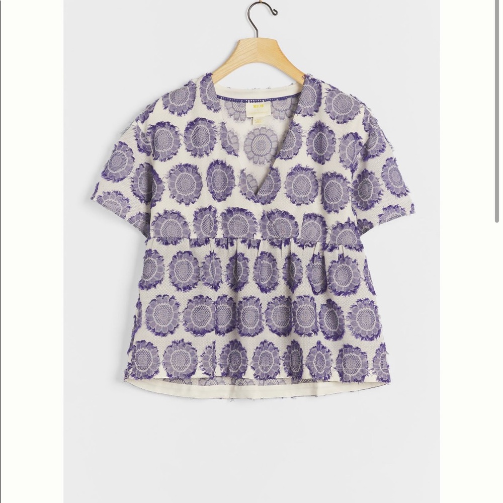 Maeve Textured Blouse